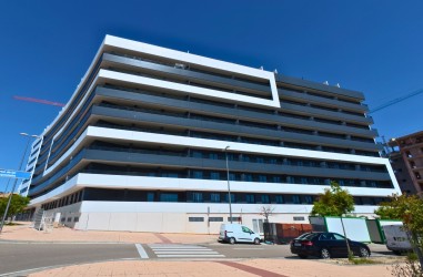 Avance de obras del Edificio Aqua Brisa en Arcosur, Zaragoza