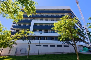 Avance de obras del Edificio Aqua Brisa en Arcosur, Zaragoza