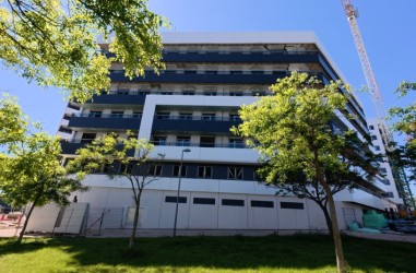Avance de obras del Edificio Aqua Brisa en Arcosur, Zaragoza