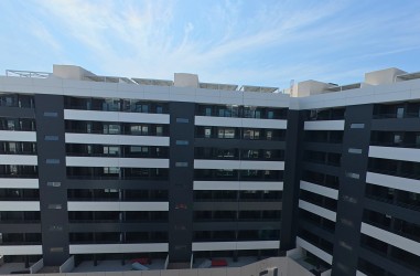 Avance de obras del Edificio Aqua Brisa en Arcosur, Zaragoza