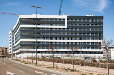 Avance de obras del Edificio Aqua Brisa en Arcosur, Zaragoza