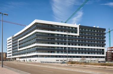 Avance de obras del Edificio Aqua Brisa en Arcosur, Zaragoza