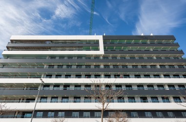 Avance de obras del Edificio Aqua Brisa en Arcosur, Zaragoza