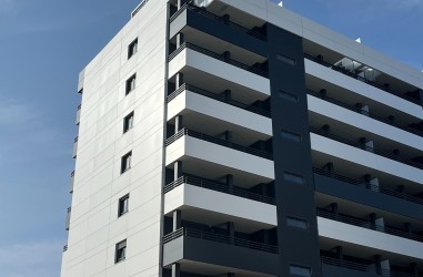 Avance de obras del Edificio Aqua Brisa en Arcosur, Zaragoza